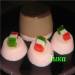 Milk jelly strawberry-chocolate