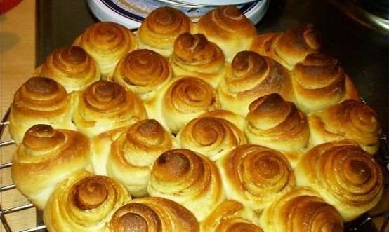 Buns "French bouquet"