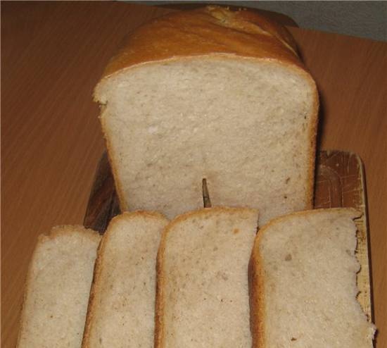 לחם מחמצת מקמח כיתה 1 (במכונת לחם)