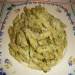 Pasta met Basilicum Pesto-saus met noten.