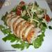 Kiwi salad with chicken breast