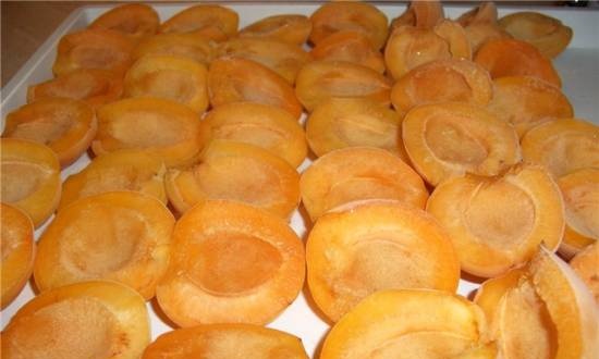 Freezer apricots