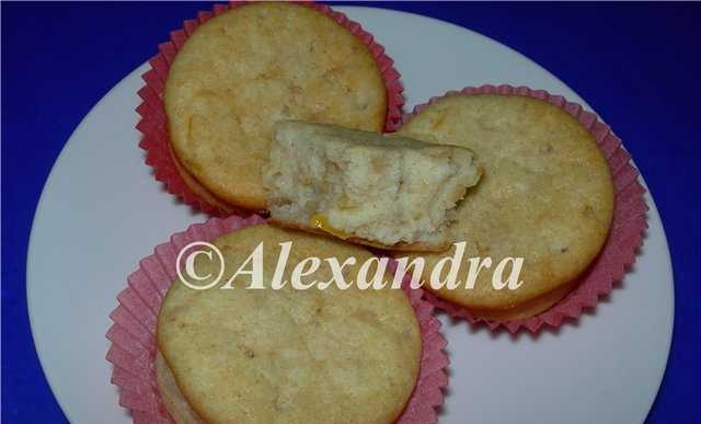 Walnut-buckwheat muffins
