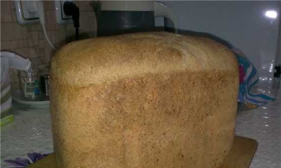 Pane con farina di prima e seconda scelta
