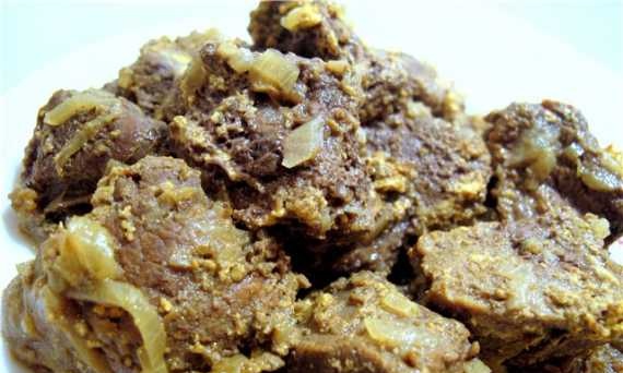 Meat "Curry" for Cuccoo 1054