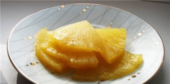 Pineapple in syrup