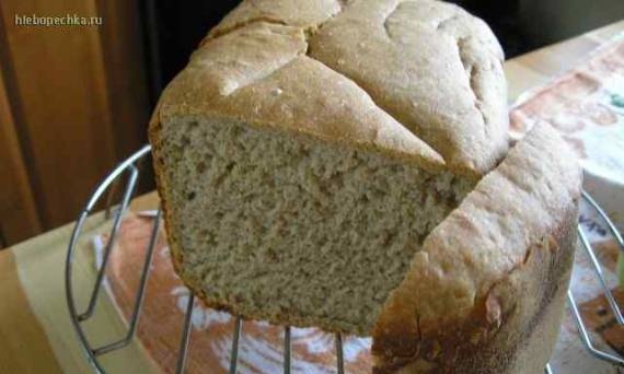 לחם דרניצקי עם מחמצת "נצחית" בייצור לחם