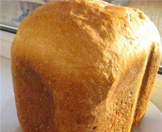לחם חיטה במלח, עם זרעי פשתן בתנור