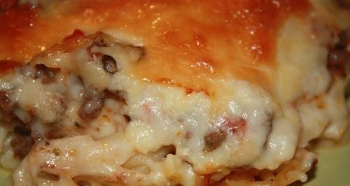 Lasagna, or pasta casserole