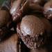 حلوى الماكرون بالشوكولاتة (Macarons au chocolat)