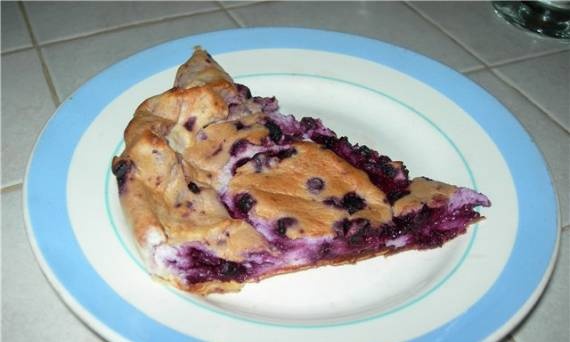 Whole Grain Blueberry Pie Quick