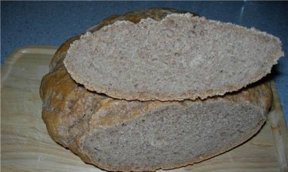 Zabaikalsky bread with sourdough