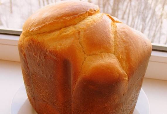 Brioche kenyér a Panasonic SD-255 kenyérkészítőben