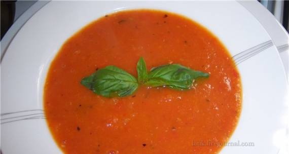 מרק עגבניות אפוי
