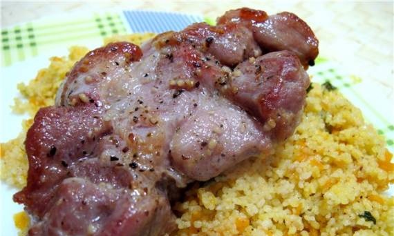Couscous with pork for CUCKOO 1054