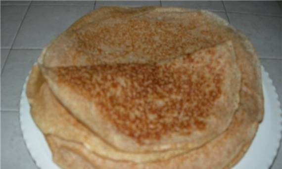 Lipetsk yeast pancakes