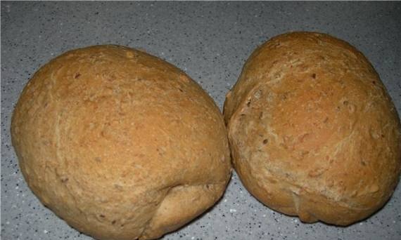 Pane rustico in una macchina per il pane (di Link)