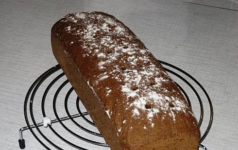 Wheat-rye bread on dough (oven)