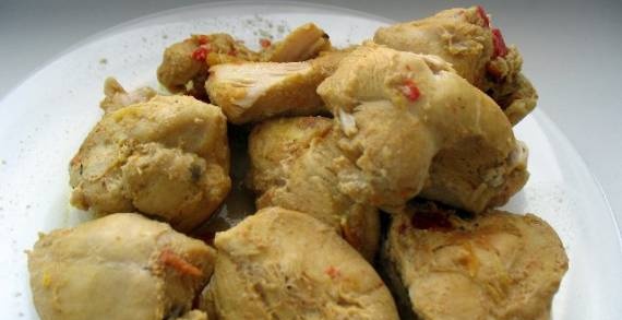 Moroccan chicken tagine (at La Cucina Italiana)