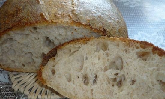 Rustic bread / "Pan rustico" by Havier Barriga (in the oven)
