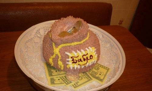 עוגה "שקית כסף" כיתת אמן