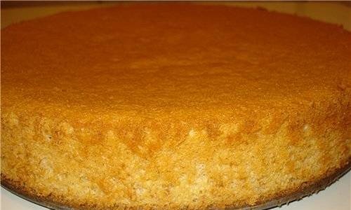 עוגת ספוג של ג'ינג'ר בתוך פנסוניק רב-בישול