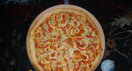 Pizza Sottile Verdura.