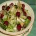 Kohlrabi and cherry salad