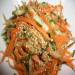 Carrot salad with sesame seeds
