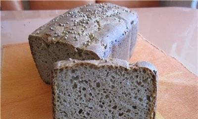 Sourdough rye-wheat bread