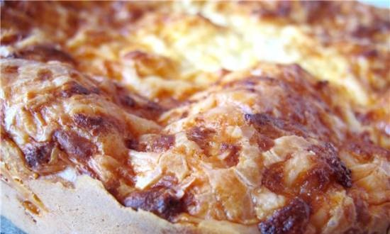 Fast cheese pie