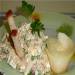 Salade van kabeljauwlever