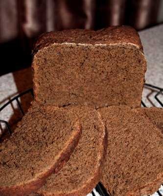 Moscow-style rye bread in a bread machine