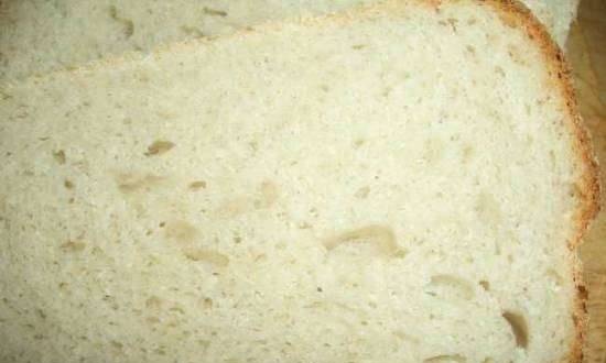 לחם לבן עם עירוי קומבוצ'ה (תנור)