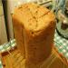 Rye-wheat custard bread in a bread maker