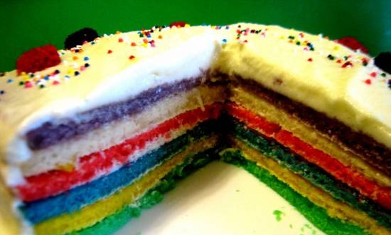 Cake "Rainbow"
