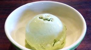 גלידת תה ירוק של Matcha