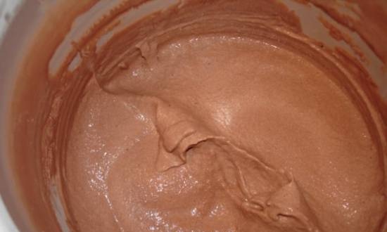 Lody czekoladowe ze śmietaną