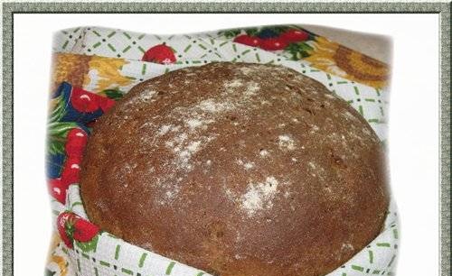 Rye-wheat bread, whole grain "Practically Orlovsky"