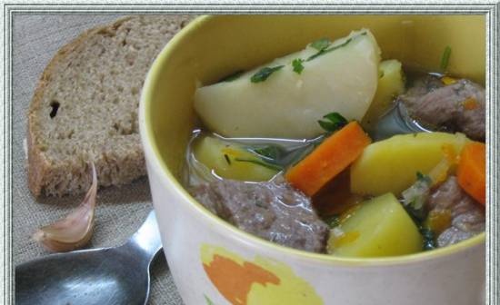 الحساء الأيرلندي ، إنه حساء إيرلندي ، إنه stobnach gaelach