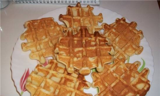 Curd waffles
