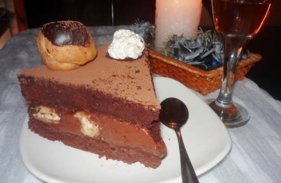 Cake "Chocolate temptation"