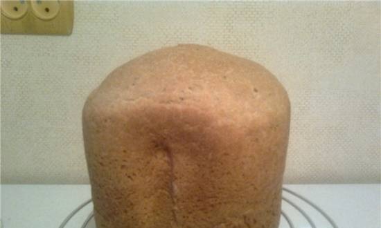Wheat Rye Bread (Based on Recipe from LG) (Bread Maker)