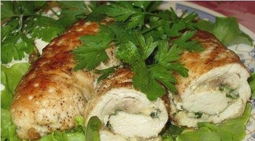 Chicken rolls "Delicious"
