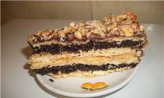 Bohemia cake shortbread