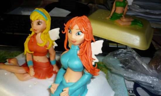 We sculpt a Winx fairy from mastic (master class)