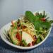 Peking cabbage and sunflower sprouts salad