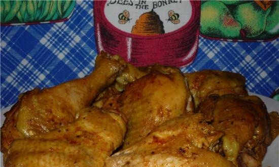 Cooked-smoked chicken (MV Brand 37501)