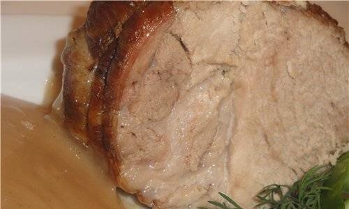 Pork tenderloin marinated.