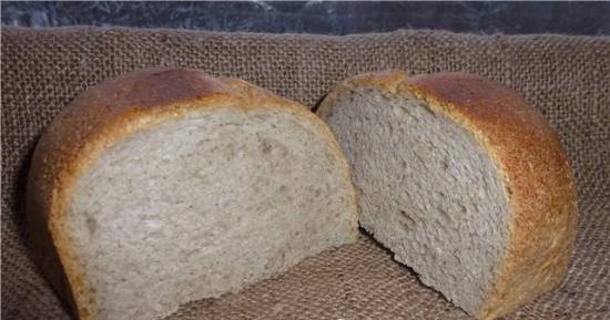 לחם מחמצת שיפון כפרי בייצור לחמים
